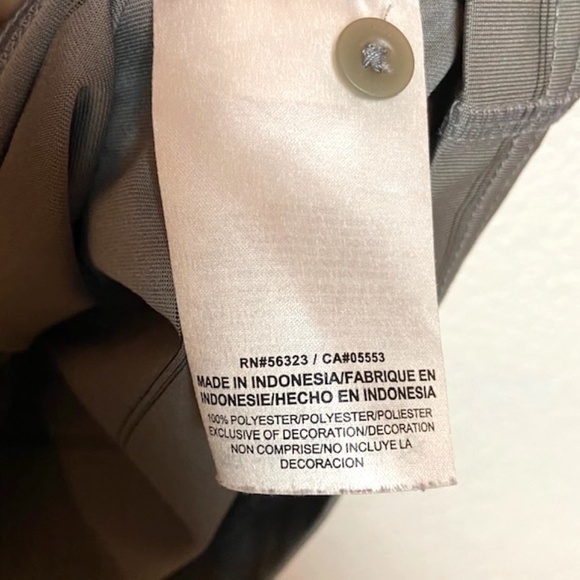 NIKE Dri Fit Gray Stripe Short Sleeve Golf Polo XL - Picture 5 of 5